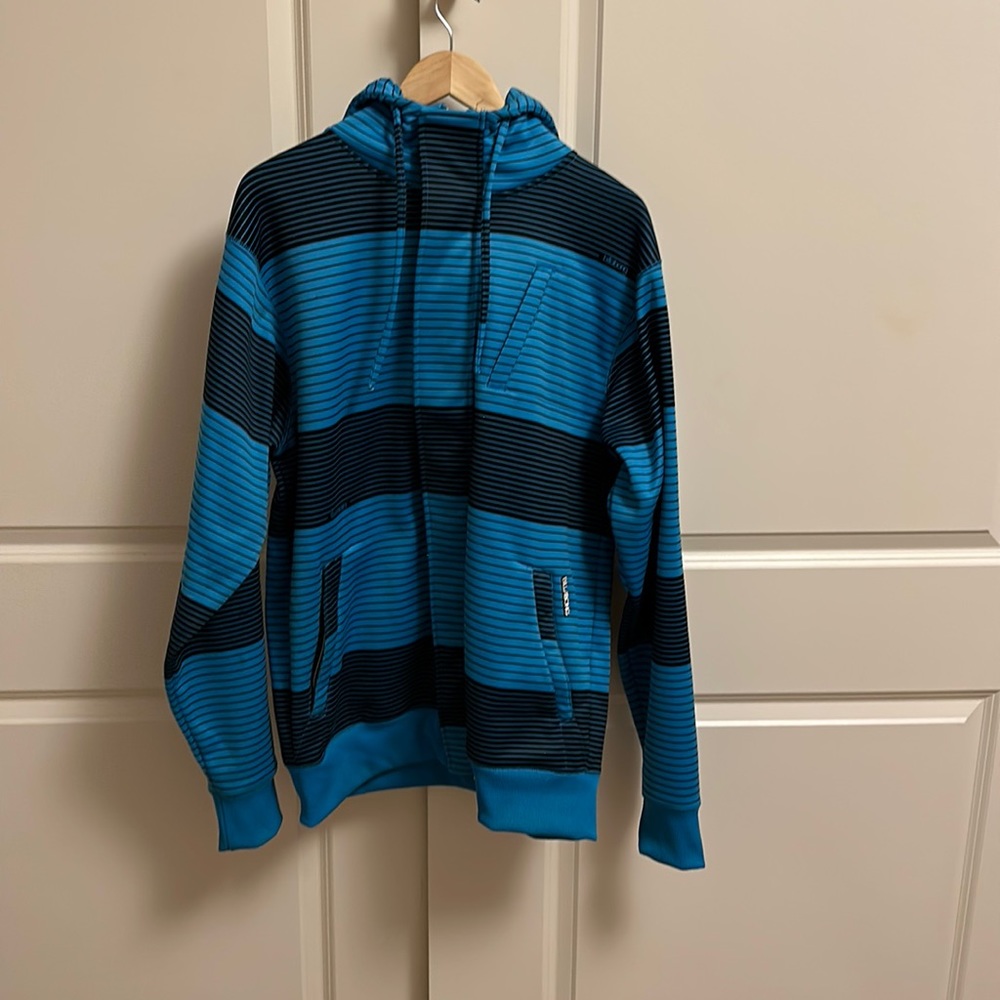 Men’s Billabong Blue Zip Up Hoodie Size XL
